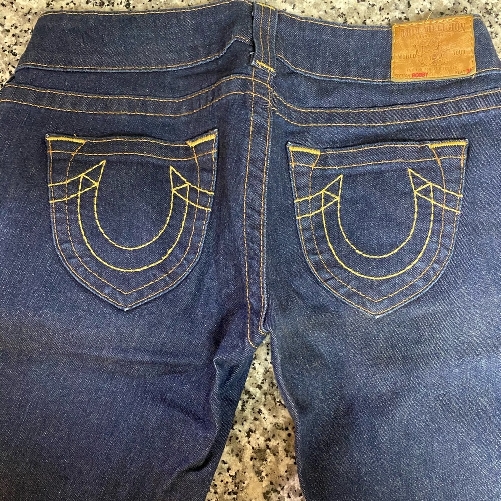True Religion Dark Wash Jeans Women 28